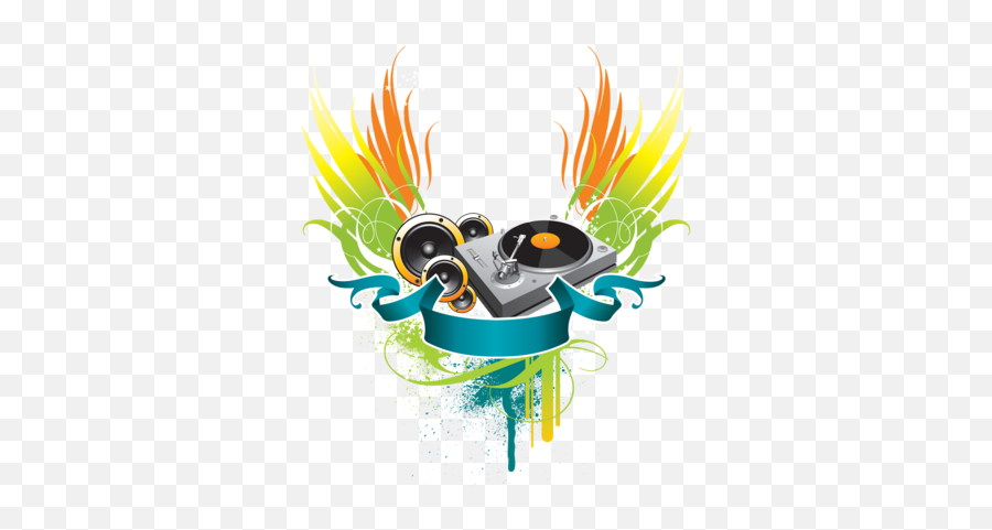 Turntable Dj High Rez Psd Free Download - Background Hd Bhojpuri Png,Dj Turntable Icon