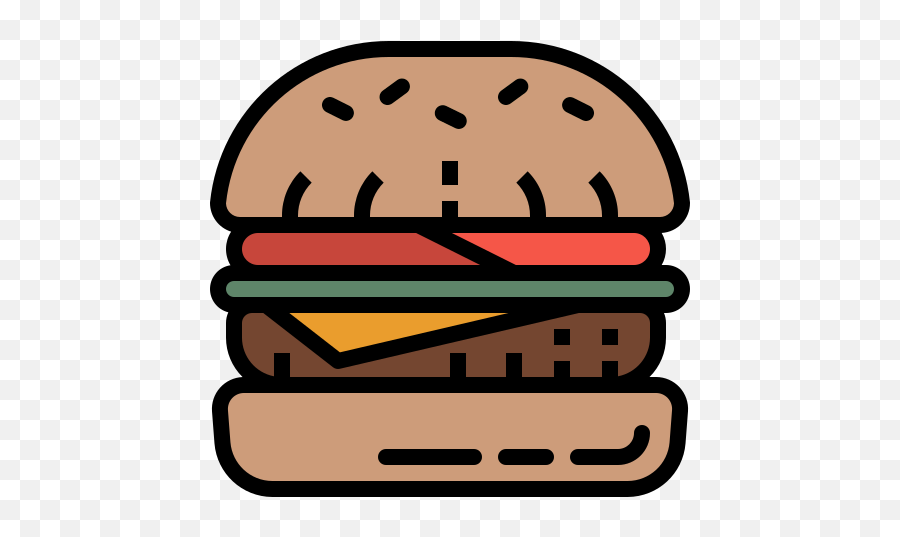 Hamburger Free Vector Icons Designed By Photo3ideastudio - Horizontal Png,Cheeseburger Icon