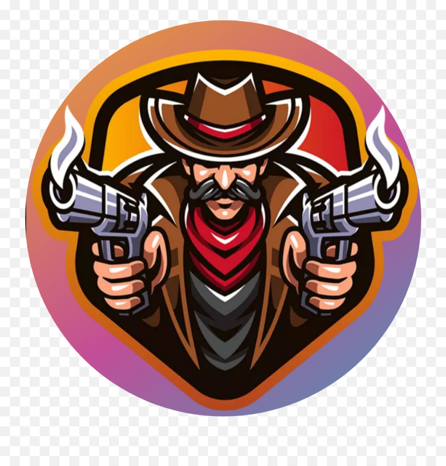 Pixel Mrbeard 14 - Disco Lab Refinable Cowboy Esport Mascot Logo Png,Gunslinger Icon