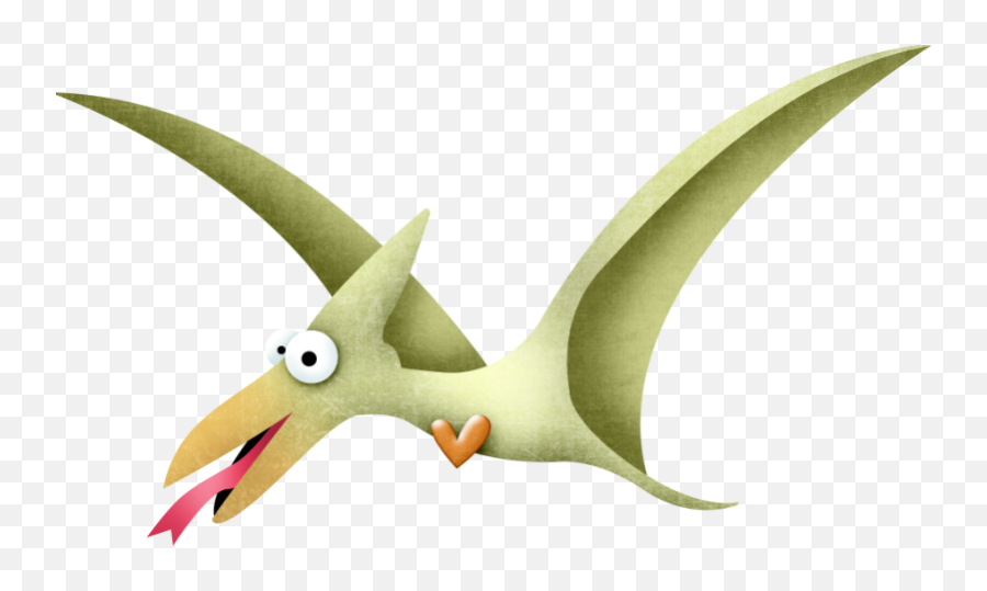 Download Fayette Urockmw Pterodactyl Green - Pterodátilo Cartoon Png,Pterodactyl Png