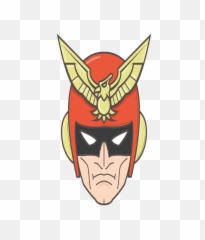Karen Ho 2015 - Transparent Captain Falcon Head png