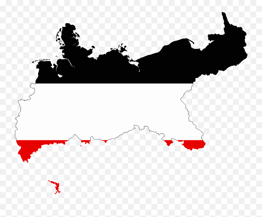 Fileflag Map Of North German Confederation 1867u20131871png - Kingdom Of Prussia,German Flag Transparent