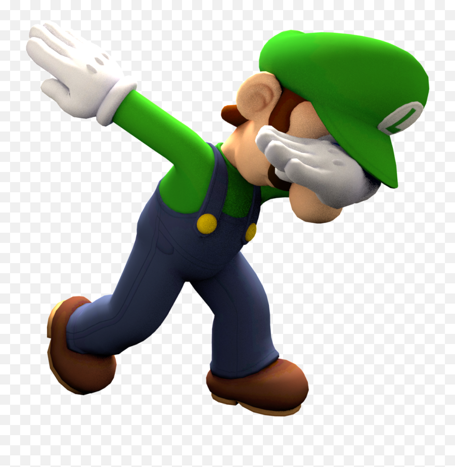 Easilyentertainedbydumbmemeslol Hashtag - Dabbing Luigi Transparent Background Png,Dab Png