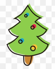 Christmas Tree Cartoon Icon 15 - Transparent Png U0026 Svg Dibujos De Navidad Png,Navidad Png