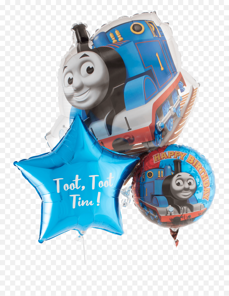 Thomas The Tank Engine Birthday Party - Thomas Tank Engine Balloons Png,Thomas The Tank Engine Png