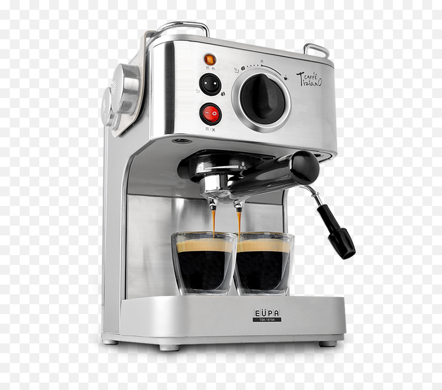 Taiwan Eupa Espresso Machine Chan Kun 1819 Home Stainless - Drip Coffee Maker Png,Coffee Steam Png