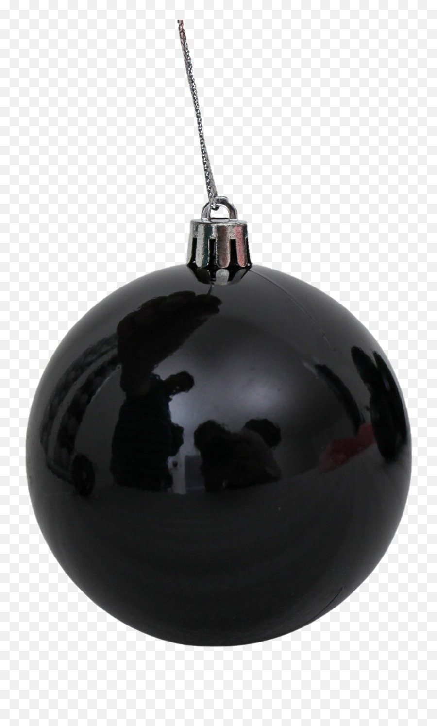 Black Christmas Ball Png Clipart Mart - Sphere,Christmas Decoration Png