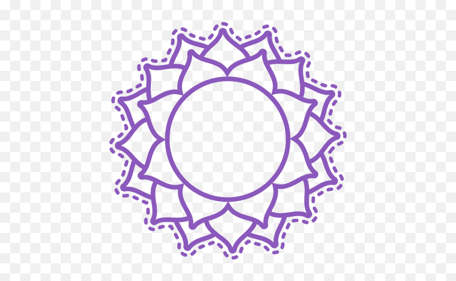 Sahasrara Chakra Stroke Icon - Music Strategy Png,Chakra Png