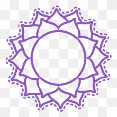 Sahasrara Chakra Stroke Icon - Music Strategy Png,Chakra Png