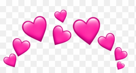 Heart Hearts Rosa Pink Love Png - Emojis