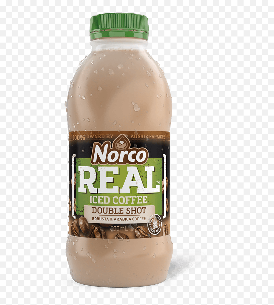 Real Iced Coffee Double Shot - Norco Foods Plastic Bottle Png,Iced Coffee Png