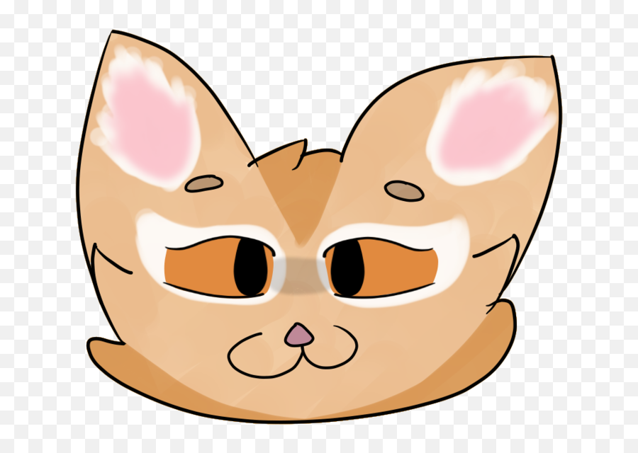 Download Hd Dog Ears Png - Cat Yawns Transparent Png Image Cartoon,Cat Ears Png