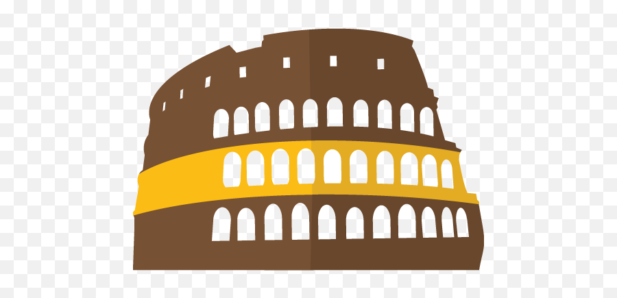 Roman Icon Myiconfinder - Colosseum Png,Roman Png