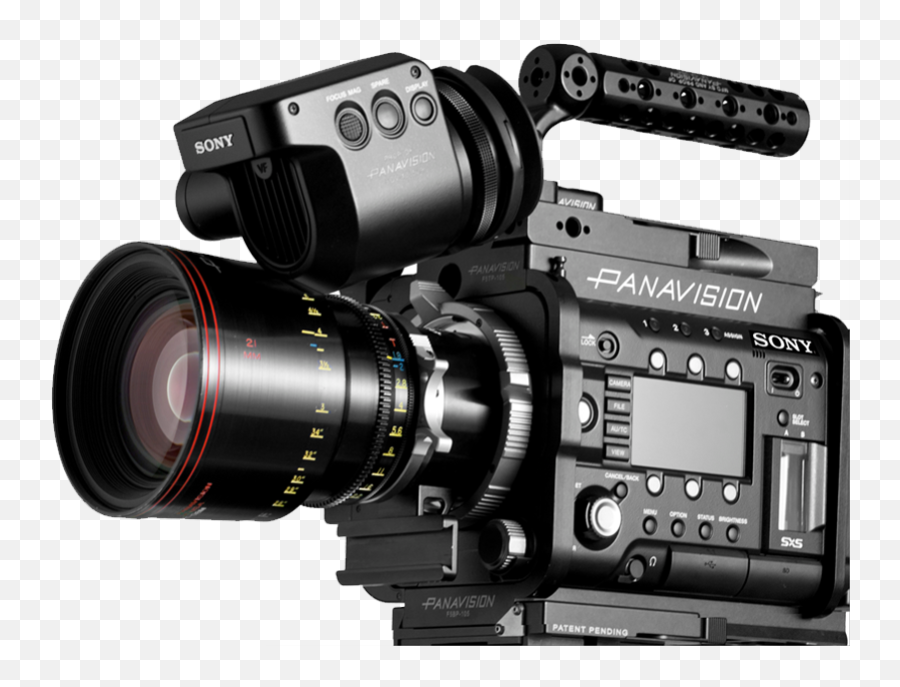 The Sony F55 Digital Camera Outfitted With Panavision - Panavision Sony F55 Png,Movie Camera Png