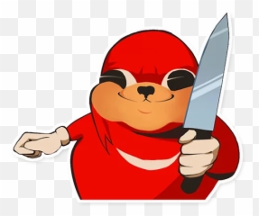 Uganda Knuckles Telegram Stickers - Stickers De png