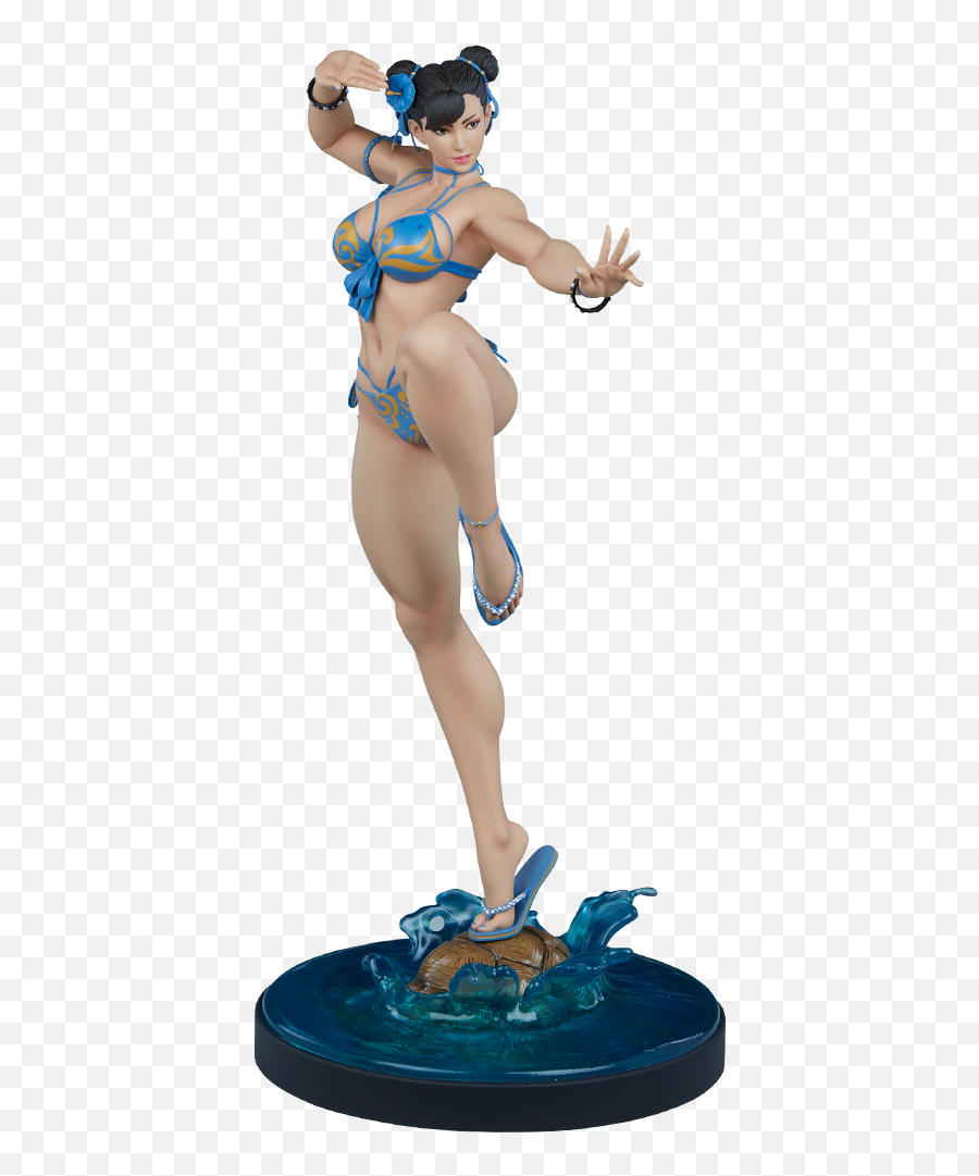 Street Fighter Chun - Li Season Pass Statue By Pop Culture Shock Art Street Fighter Chun Li Png,Chun Li Png