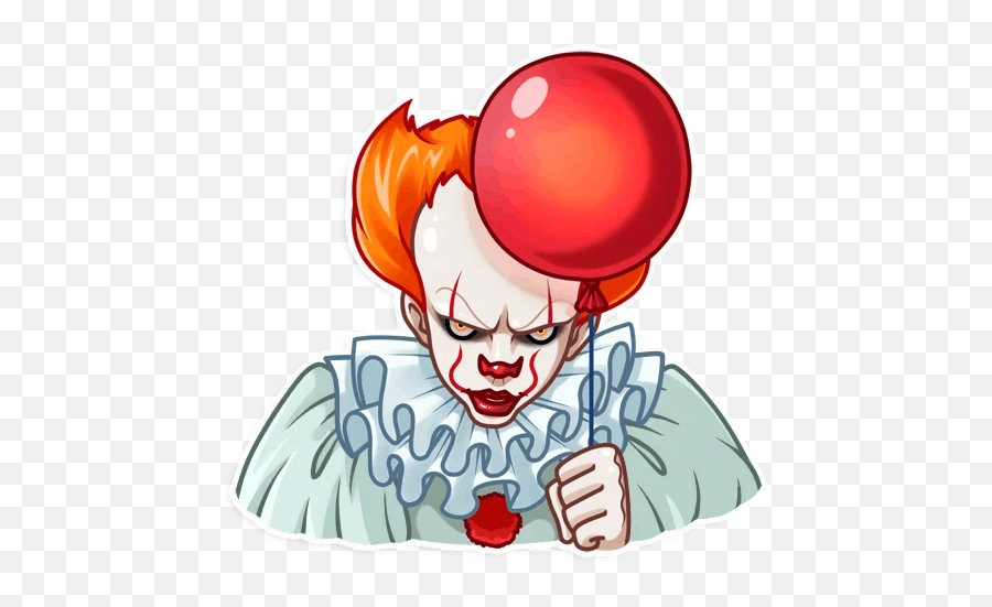 Sticker Maker - Pennywise Telegram Stickers Png,Pennywise Png