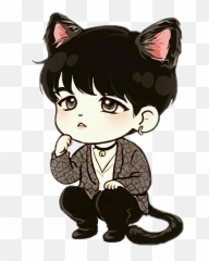 Bangtan Base - Suga Bts Chibi Drawing Png,Yoongi Png