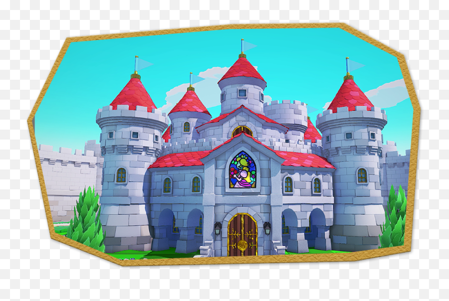 Paper Mario The Origami King - Translated Story Overview Paper Mario Origami King Castle Png,Paper Mario Transparent
