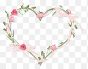 Png Transparent Image Frame Heart 31010 1576533 - Png Tea Party Invitation Template,Watercolor Heart Png