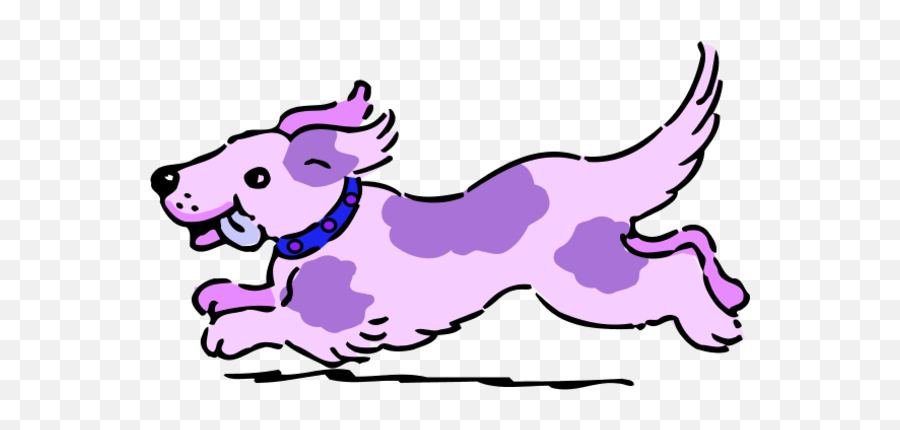 Dog Running Happy Cartoon Vector Clip - Dog Running Clipart Png,Dog Running Png