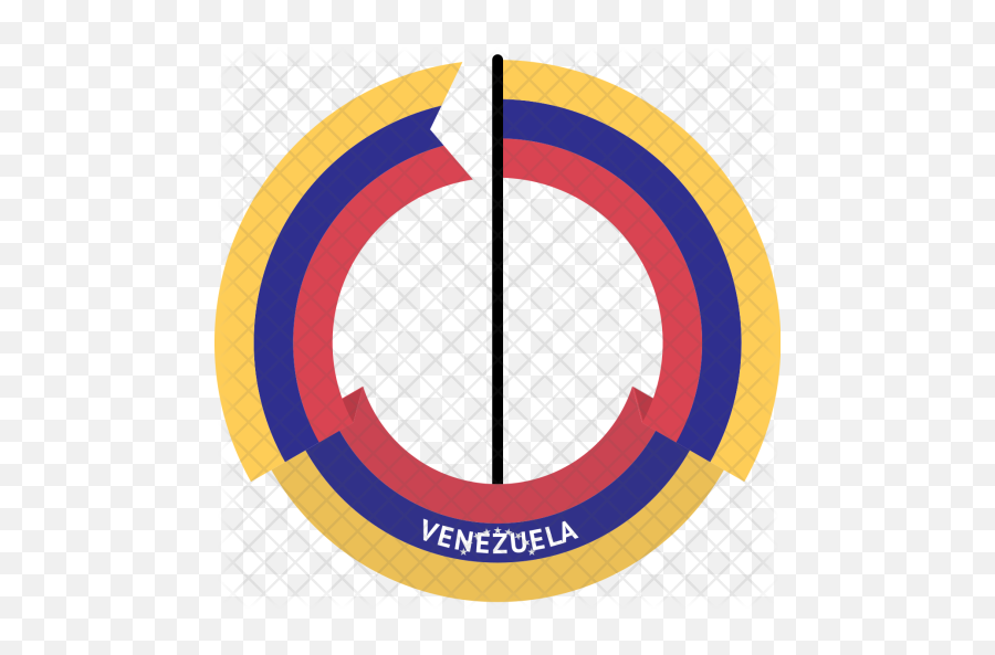 Venezuela Flag Icon Of Flat Style - Vertical Png,Venezuela Png
