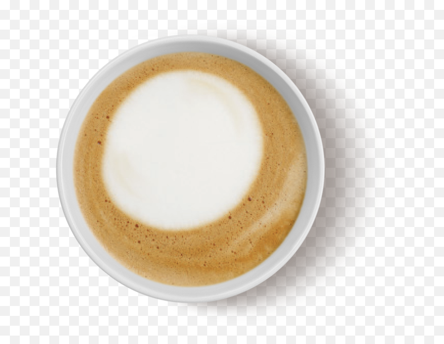 Latte Clipart Espresso - Cappuccino Top View Png,Latte Png