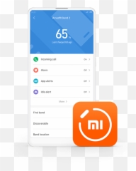 Amazfit Band 2 - App Mi Fit Png Transparent,Band App Logo