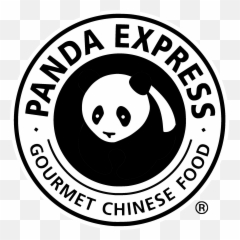 Hd Panda Express Logo Black And White - Png