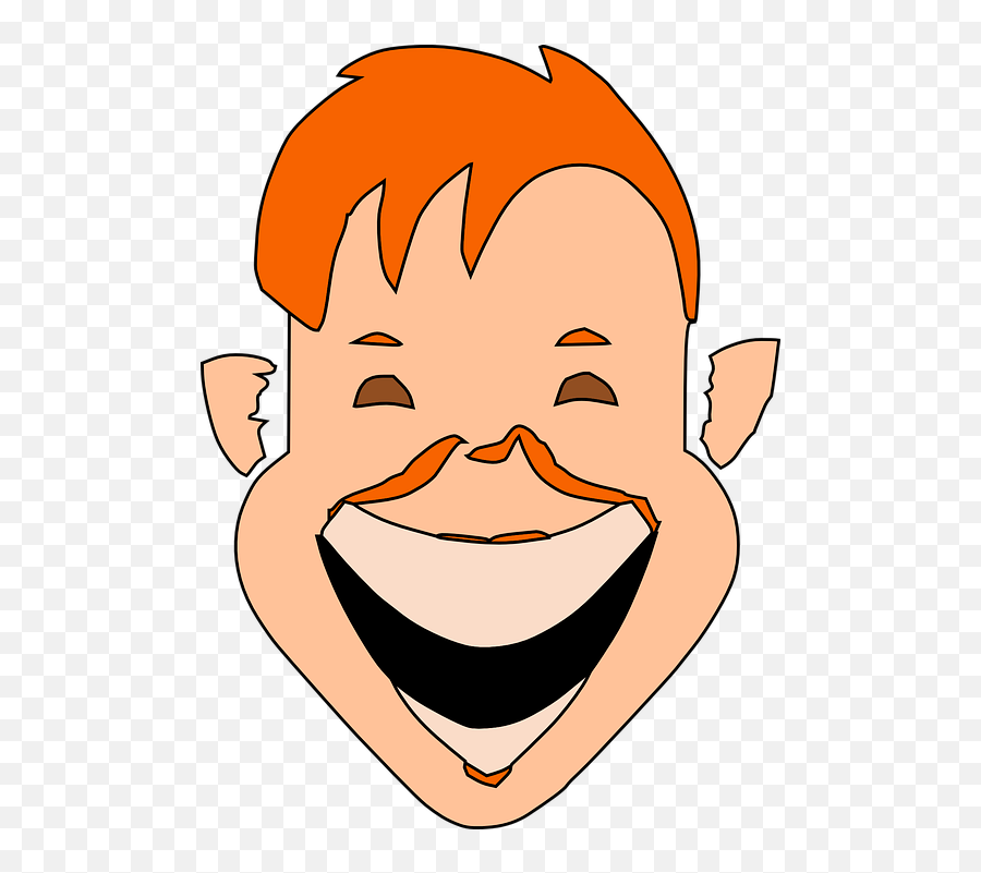 Man Laughing Head - Laughter Png,Laughing Man Png
