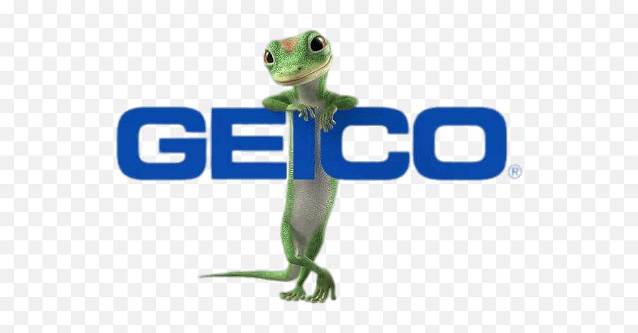 Geico Logo With Gecko Behing - Geico Insurance Png,Geico Gecko Png
