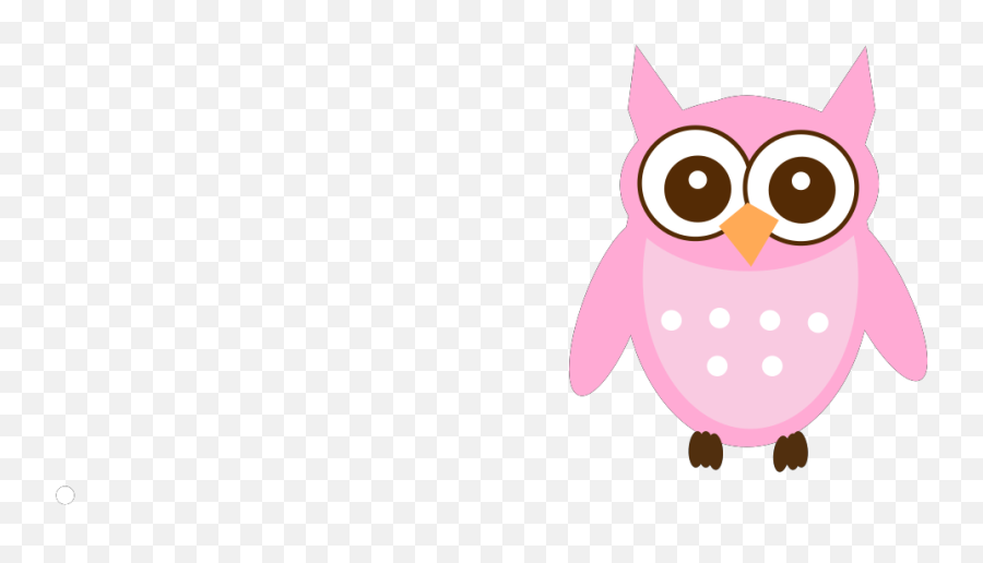 Cute Pink Owl Clip Art - Clip Art Png,Cute Owl Png