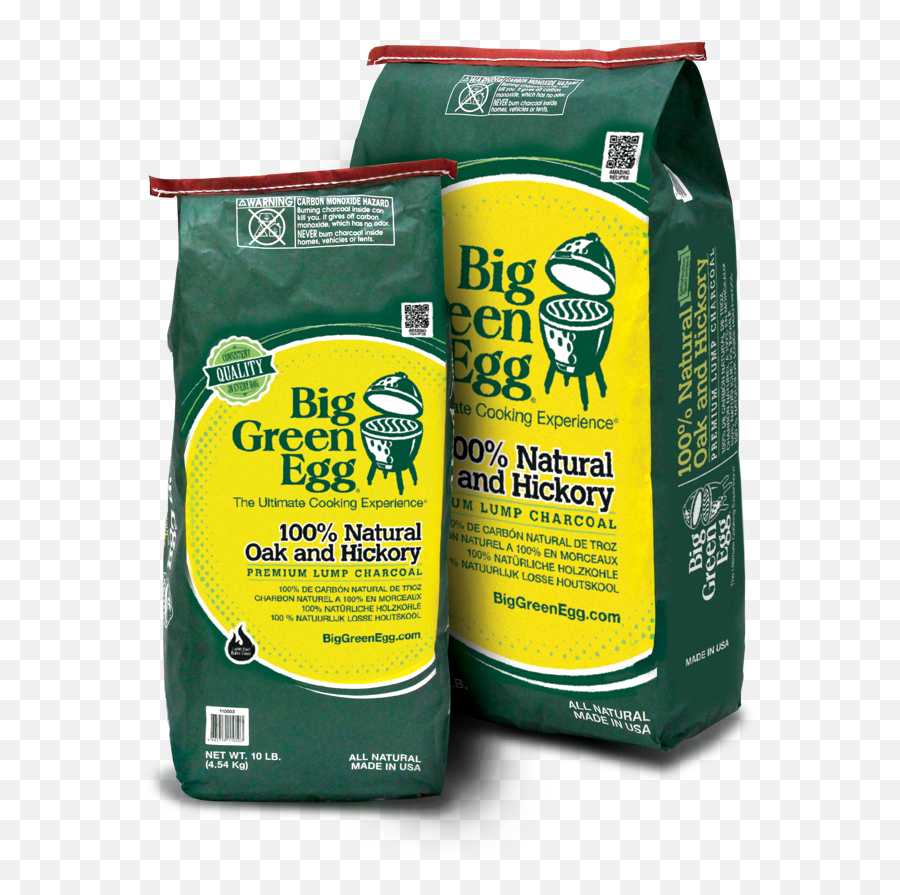 Big Green Egg 100 Natural Lump Charcoal - 110503 Perpich Big Green Egg Png,Charcoal Png