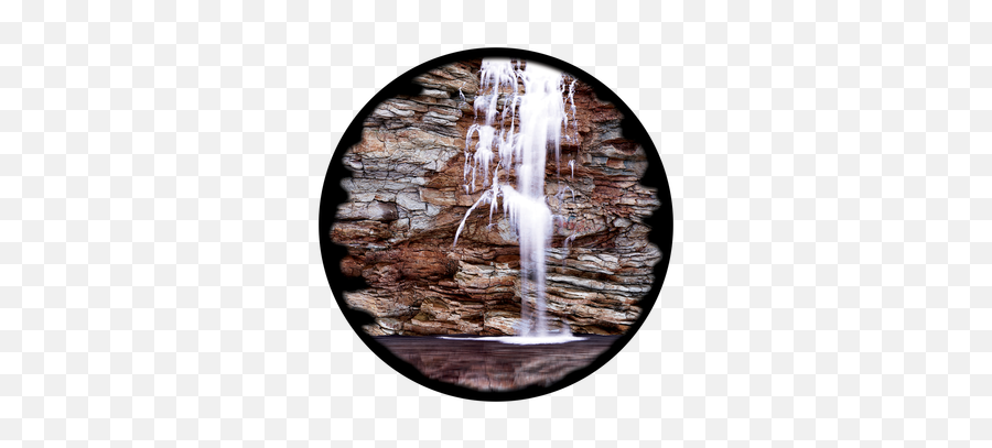 Apollo Design Cs - 3507 Peaceful Waterfall Colourscenic Glass Pattern Waterfall Png,Waterfall Transparent