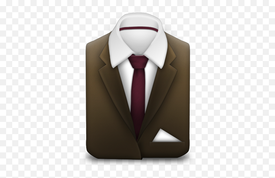 Brown Suit Manager And Shirt Png - Red Tie Suit Icon,Dress Shirt Icon