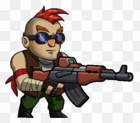 Zombie World Z - Fictional Character Png,Gun Icon Anime Gif