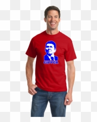 Gipper - Ronald Reagan Republican Conservative Icon Cold War Tshirt Port And Company Shirts png