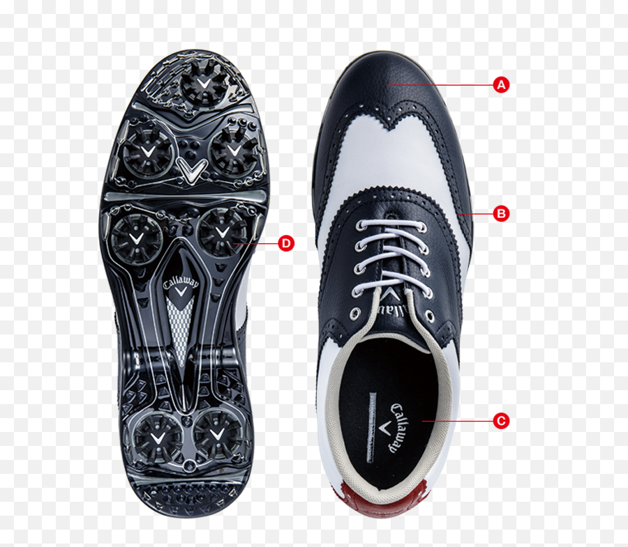 Callaway Japan The Hybrid Saddle - Eighteen Under Lace Up Png,Footjoy Icon 2014 Shoes