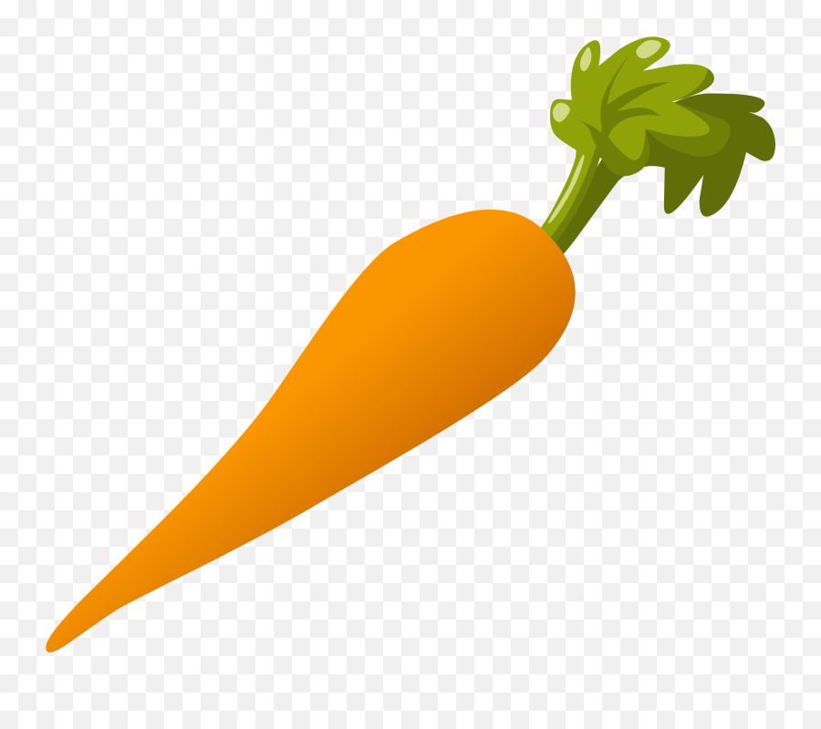 Carrot Clipart Carrott - Cartoon Carrot No Background Png,Carrot Transparent Background