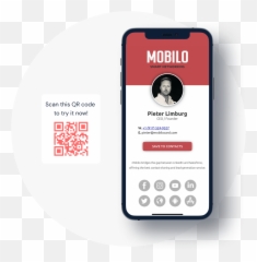 Mobilo Card - The SMART Digital Business Size png