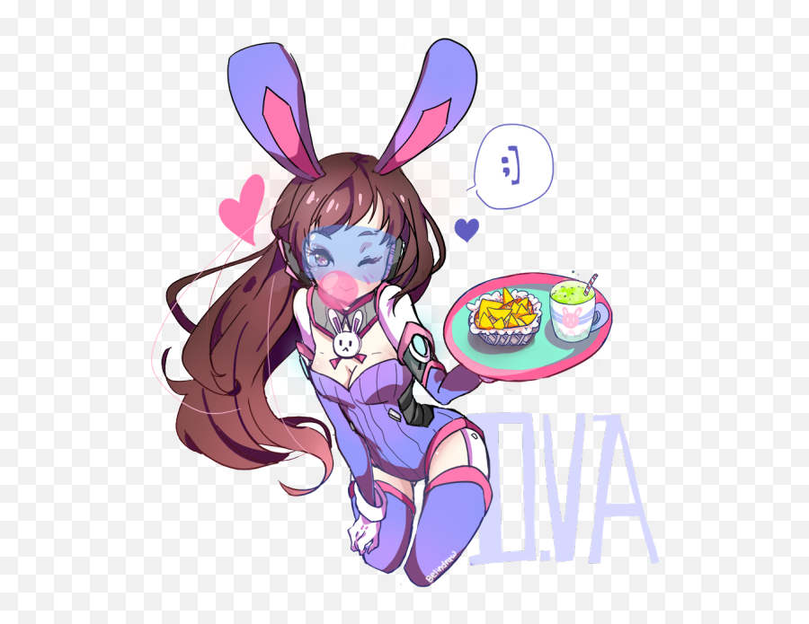 Overwatch - Dva Fast Food Overwatch Comic Overwatch Bubble Dva Png,Vaf Icon