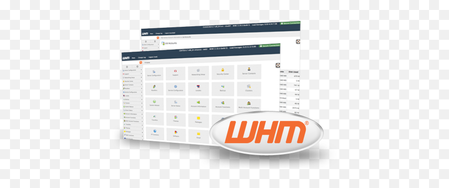 Best And Top Master Reseller Hosting Unlimited Cpanel Sub - Horizontal Png,Whm Icon