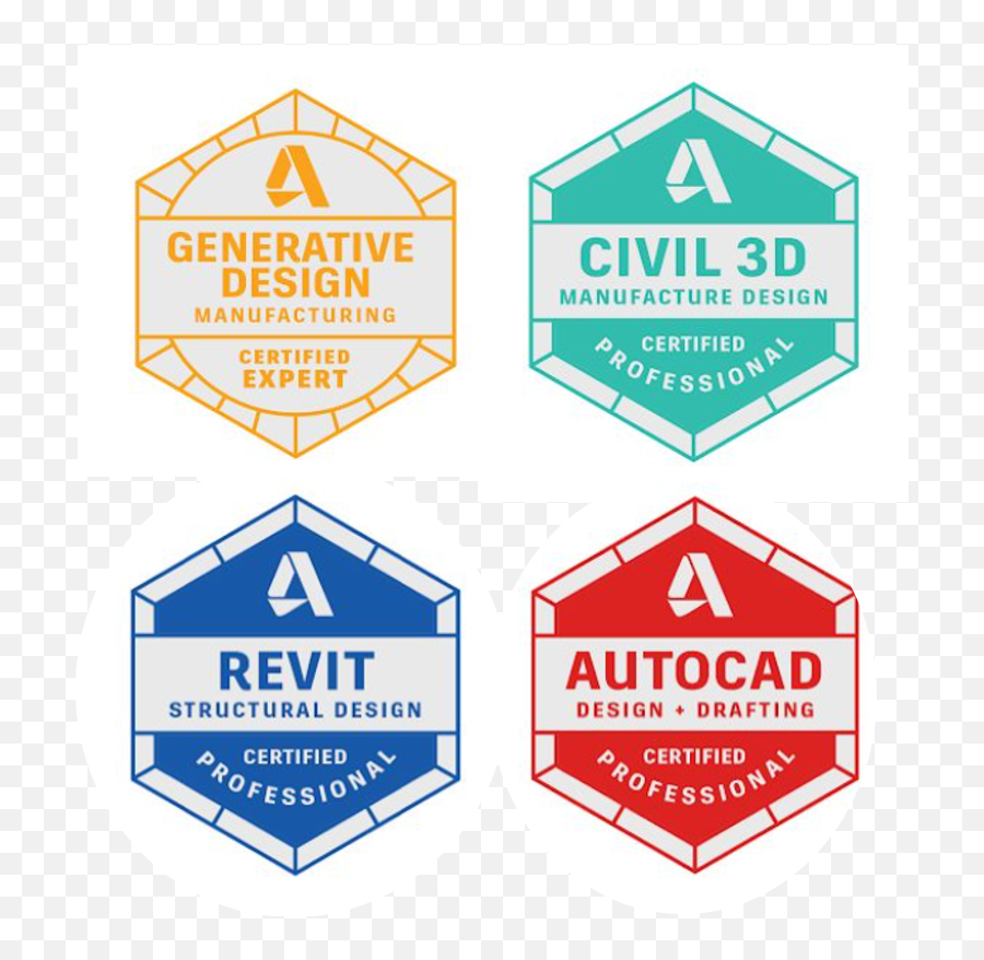 Certification Badges Autodesk News - Autodesk Linkedin Certification Badge Png,Autocad Icon