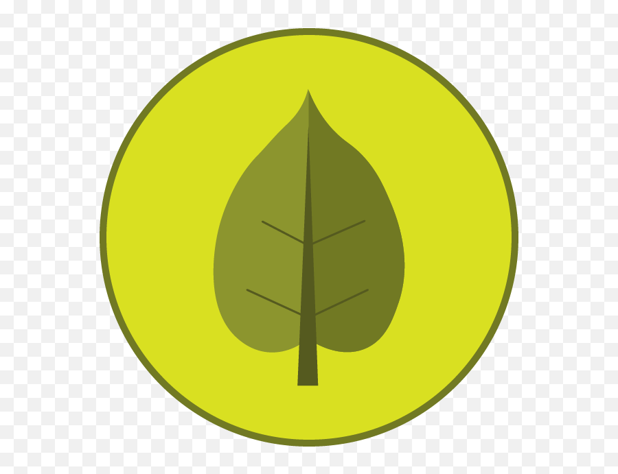 Botanical Icon Green Leaf Graphic By Isalsemarang Creative - Language Png,Green Leaf Icon