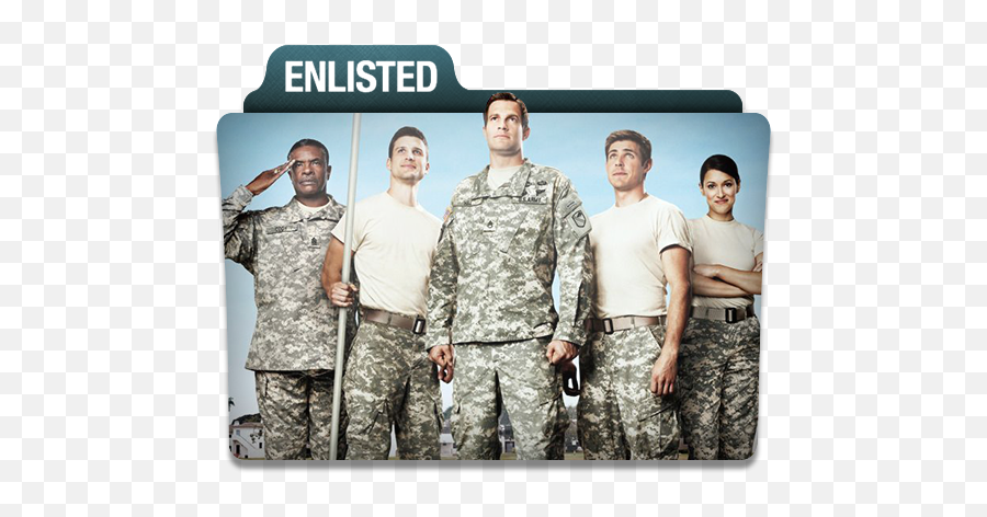 Enlisted Icon - 2014 Tv Series Folders Softiconscom Enlisted Tv Series Png,Tv Series Folder Icon