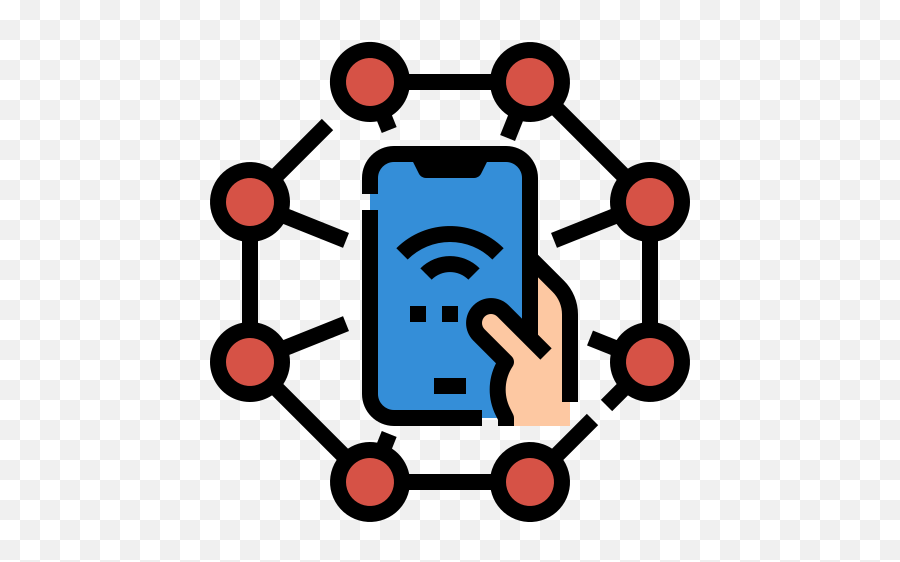 Internet Of Things - Free Networking Icons Internet Of Things Iot Icon Png,Internet Of Things Icon