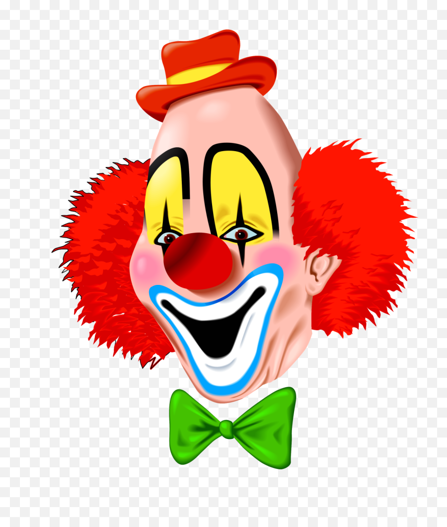 Download Clown Clipart Free - Transparent Clown Face Png,Clown Emoji Png