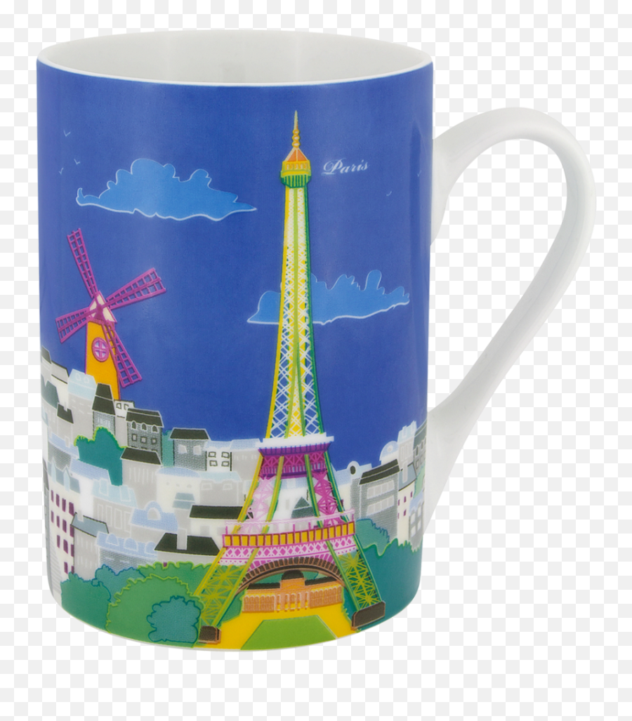 Mug 24 Cl - Beau Mug Paris Rose Pylones Beau Mug Paris Png,Starbucks Global Icon Mugs