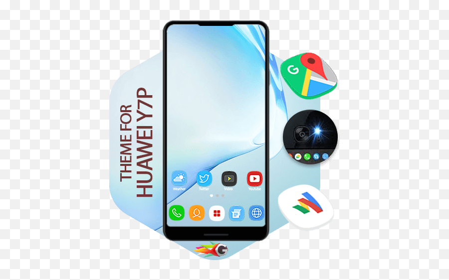 Updated Launcher Theme For Huawei Y7p Pc Android App - Nokia Themes Png,Huawei Icon Pack