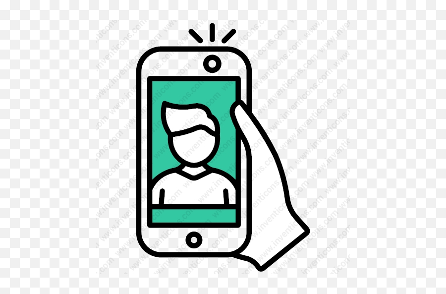 Download Selfie Vector Icon Inventicons - Mobile Phone Png,Selfie Icon